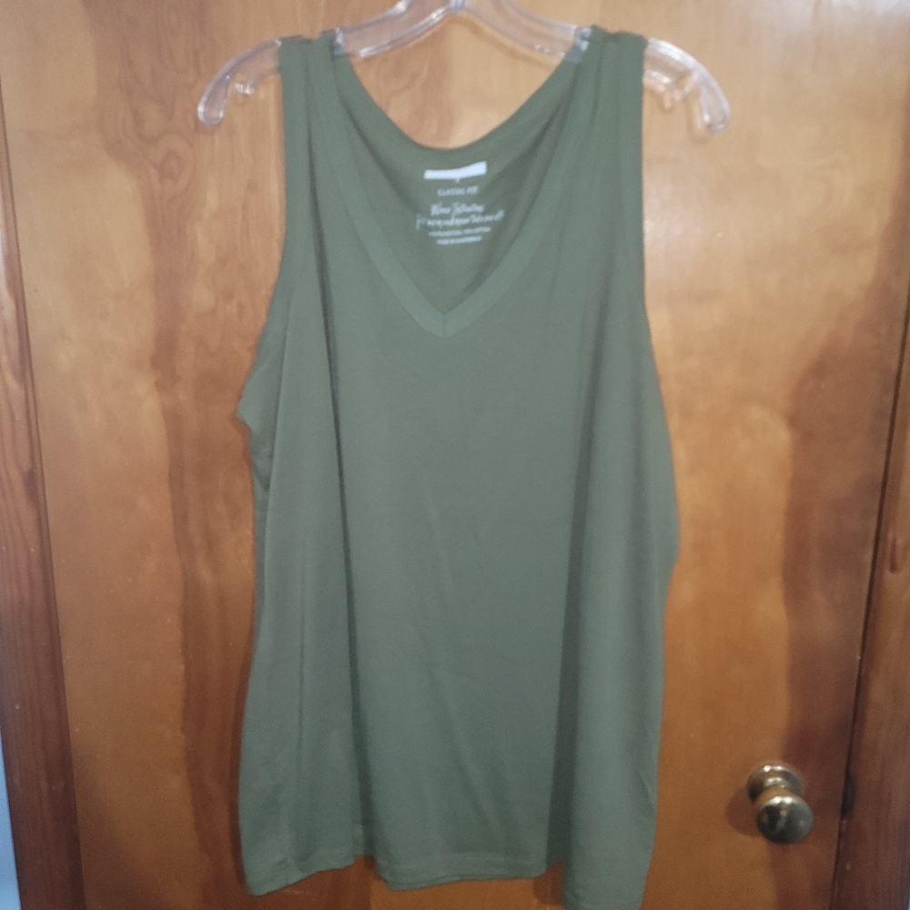 Torrid Olive Green Tank Top